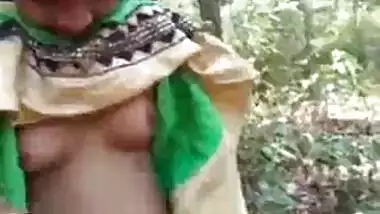 Outdoor porn video of bihari village couple