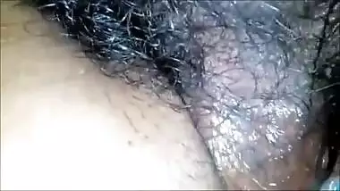 Telugu housewife fingering after sucking penis