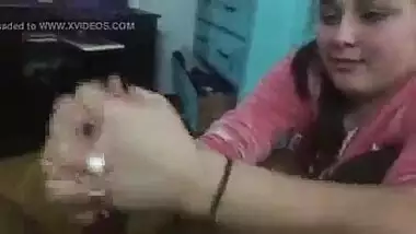 College girl giving handjob to lecturer video