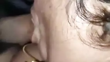 Sexy boobed Indian village lady blowjob sex
