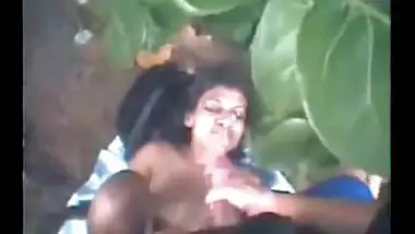 Horny South Indian babe getting fucked Outdoor