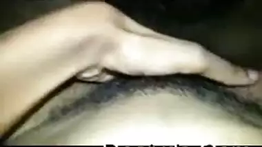 Cute Sri lankan GF with hairy pussy fucked by BF 1