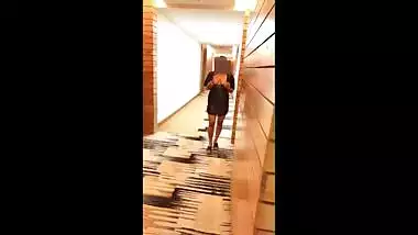 Bold Indian Wife Pranya Naked Walk Inside Hotel