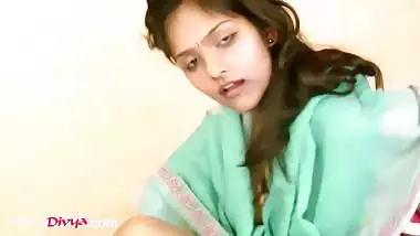 Indian Girl Divya Rubbing Her Tight Indian Cunt
