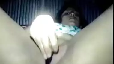 Bangladeshi horny girl dildoing pussy self masturbation