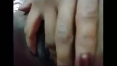 Indian girlfriend striptease video for her boyfriend