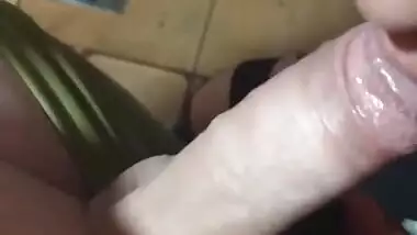 Blowjob In The Toilet