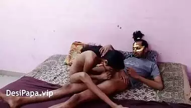 Cute Indian Teen Pussy Pounded Real Hard By Big Desi Cock - Watch In Full Hindi Audio Sex