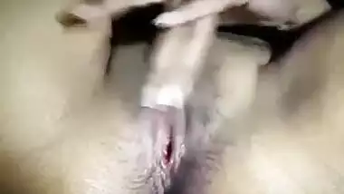 Fingering pussy for the first time