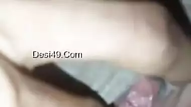 Today Exclusive- Desi Sleeping Wife Boobs And Pussy Video Record By Hubby