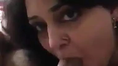Mature Hindi TV Actress Sucking Cock