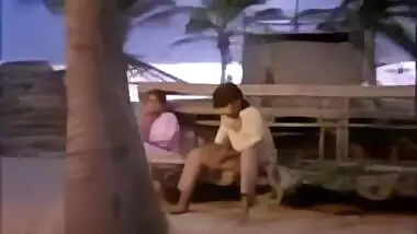 Horny Tamil slut traps her servant and fucks him