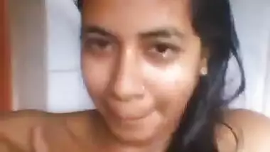 Cute Desi Girl Selfie Video