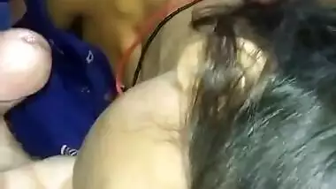 Bhabhi mouth fucking with boobs show viral incest