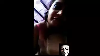 Sonia Bhabhi boob show on a video call
