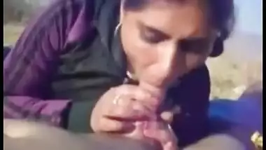 Bhabhi gives her spouse a worthy oral-stimulation and swallows his cum