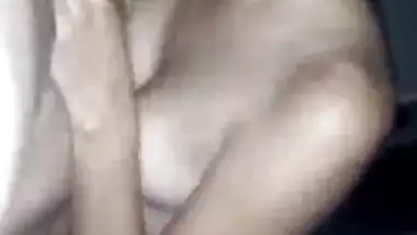 Cute Indian GF blowjob for the first time to her boyfriend