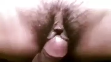 Desi homemade porn movie with a busty hairy beauty 