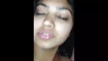 Delhi teen girl seductive facial expressions during sex