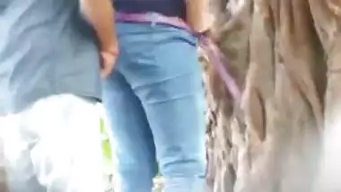 Indian Hot College Lover fucking in park