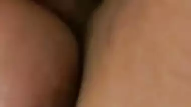 Sexy busty wife sucking dick of her pervert husband on cam