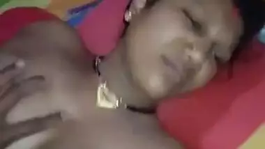 Desi Bhabhi boobs pressing and fucking