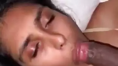 Newly Married Babe Sucking Hubby Dick