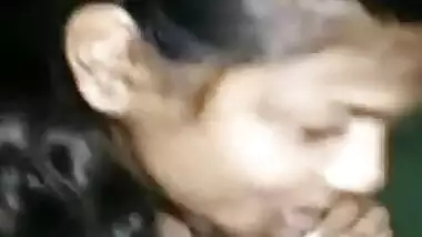 Hot Telugu girl feeling shy during a bj
