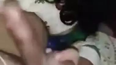 Blowjob with brother wife