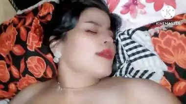 Sexy wife’s first Bangla xxx MMS record by my husband