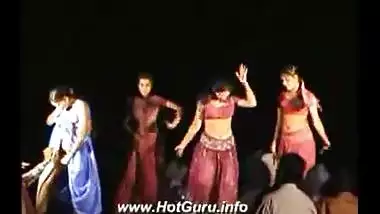 Telugu Hot Girls Night stage dance