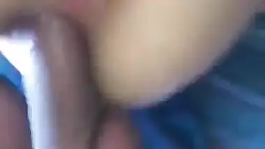 Pleasing a hot butt virgin from Bangalore