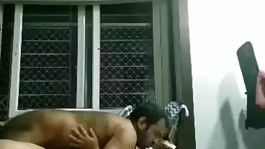 Indian couple cam sex recording homemade clip