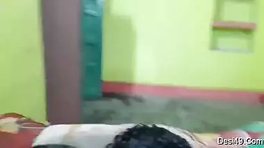 Bedroom isn't only for sleeping but exposing Indian's boobs on camera