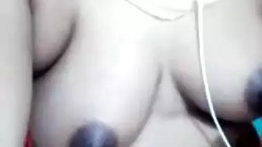 Naughty Indian secretary in a live video call with her manager