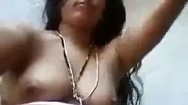 Tamil Aunty Finger Her Hairy Pussy For Lover