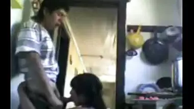 Live in relationship couple Early Morning Sex In the Kitchen