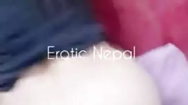 Hot Nepali maal in fishnet stocking - Blowjob - intense fuck - Full video for sale - Nepal Sex Tape