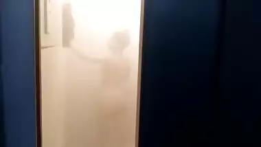 filming sexy cousin taking shower