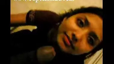 Young Desi Girl Blowing Cock