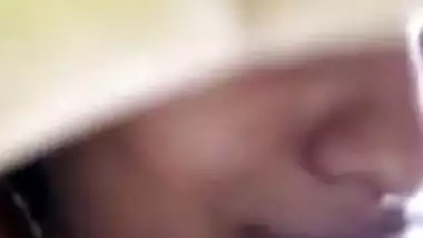Merged sexy video of Indian hottie Janvi making naked selfie footage