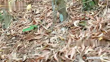 Aadivasi sex video of two lovers fucking in the jungle