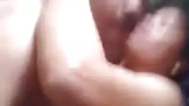 Indian Wife Outdoor Blowjob