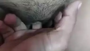 Amateur XXX lover and his slut start sex with pussy fingering