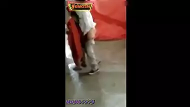 Indian Big Ass Aunty In Red Saree Fucked By Boss