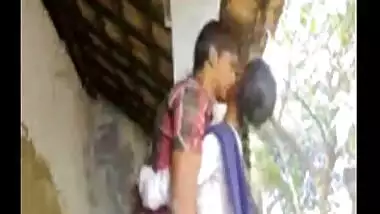Indian outdoor sex clip of village girl in uniform