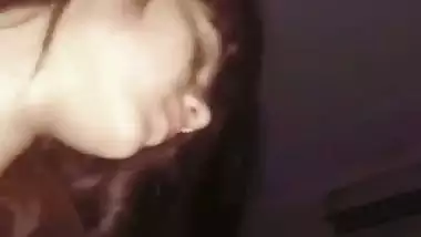 GF riding dick with middle finger shown fsi fuck