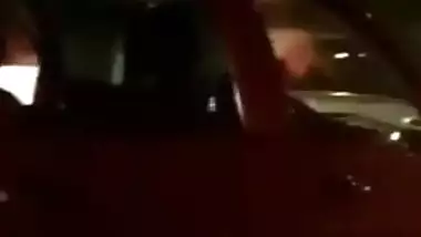 Indian Hot Sex in the Backseat of Car on highway