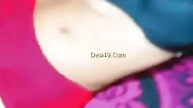 Young Desi woman takes clothes item by item finally showing off XXX tits