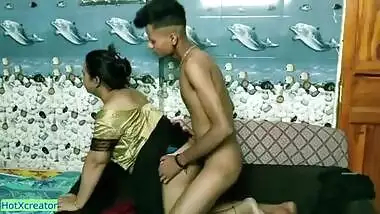 Indian hot aunty hardcore sex! Uncle caught us naked!